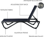 Kozyard Outdoor Chaise Lounge Chair, Full Aluminum Frame, Adjustable Reclining - Image 6