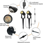 SUNTHIN Outdoor Landscape Lighting, 4 Pack Outdoor Spot Lights - Image 2