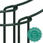 16 Pack 24 inch Plant Support Stakes, Half Round Peony Cage and Support - Image 3