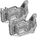5/16 Inch 8mm Plants Vines Stakes Galvanized Steel Clips Garden Support Stakes - Image 6