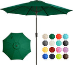 Ayge 9FT Large Outdoor Patio Umbrella Market Table Umbrella-UV Resistant by AYGE