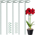 HiGift 5 Pack Plant Support Stakes, Garden Single Stem Flower Support Stick by HiGift