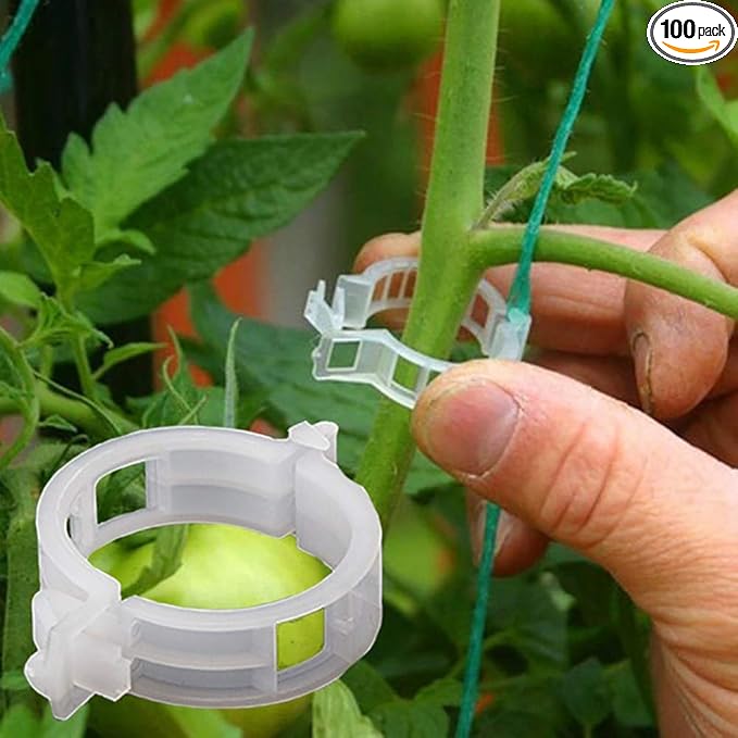 100PCS Plant Support Garden Clips Tomato Clips Supports/Connects by Winmany