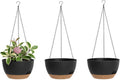 Hanging Planters 3-Pack, 8 Inch Self-Watering Hanging Pots by Unknown