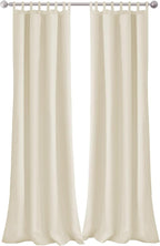 Elrene Home Fashions Matine Weatherproof Tab-Top Indoor/Outdoor Solid Color - Image 4