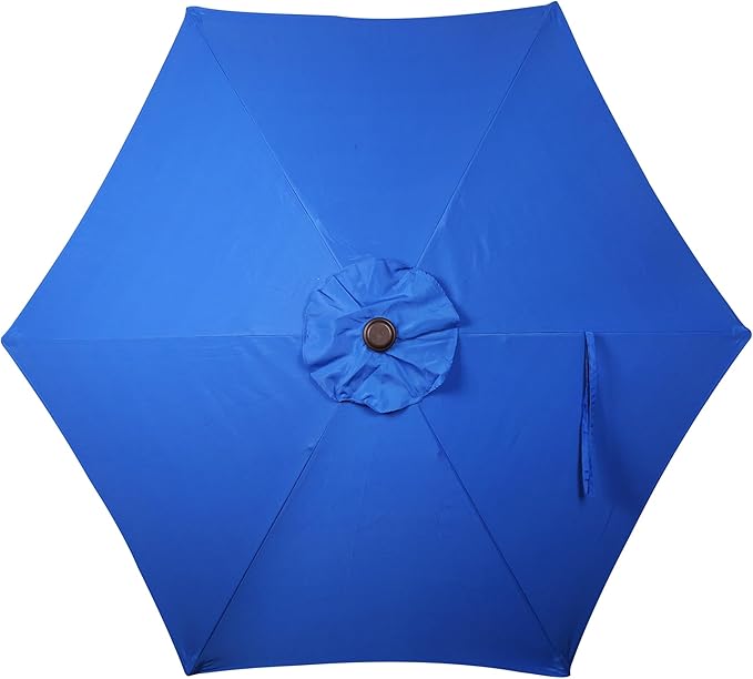 Blissun 7.5 ft Patio Umbrella, Yard Umbrella, Outdoor Market Umbrella - Image 5