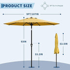 Garvee 9FT Patio Umbrella - Image 3