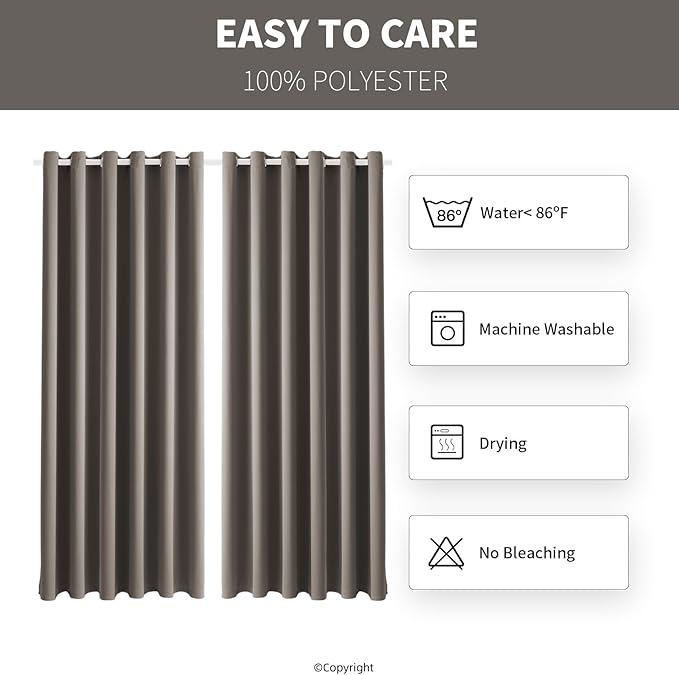 Waterproof Outdoor Curtain W84 x L84 - Image 7