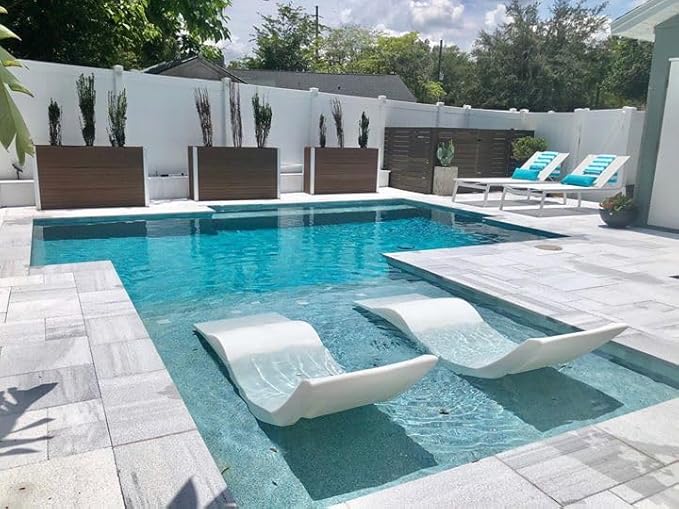 Aqua Outdoors Pool Chaise Lounge Chairs - Image 9