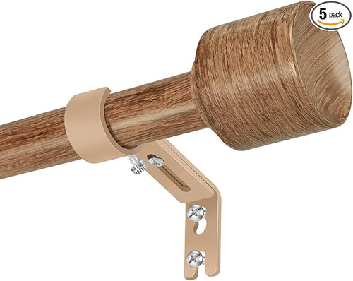 1” Diameter Curtain Rods Itself is 30 to 90 inch 1 Pack Fit 30-84 inch Window by Unknown