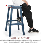 Stoog All-Weather Bar Stools Set of 2, Low Maintenance, - Image 6