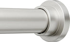 Amazon Basics No Drill Adjustable Indoor Outdoor Tension Curtain Rod, 54-90" by AmazonBasics