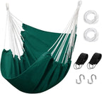 Hommtina Hammock Chair Hanging Rope Swing, Max 300 Lbs Hanging Chair by Hommtina