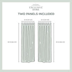 EXCLUSIVE HOME Cabana Solid Indoor/Outdoor Light Filtering Hook-and-Loop Tab - Image 6