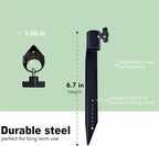 Outdoor Metal Stakes for Ground, Garden Stakes for Lights, Used for Replacement - Image 2