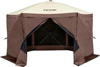 VEVOR Pop Up Gazebo Screen Tent 6 Sided Canopy Sun Shelter - Image 4