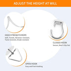 6PCS Retractable Plant Pulley Hanger - Image 5
