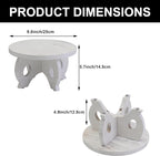 Small Plant Stand Kitchen Display Stand 10 inch Plant Holder Plant Stool Round - Image 2