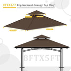 Grill Gazebo Replacement Canopy Top - Image 3