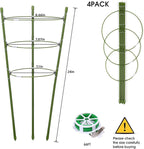 4 Pack Plant Support Tomato Cages - Image 2
