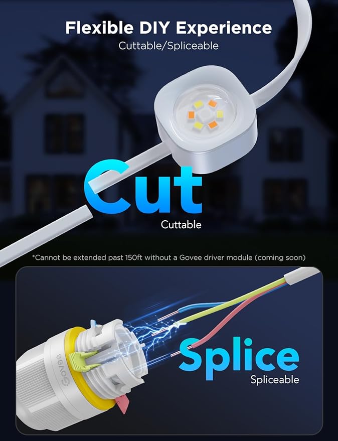 Govee Permanent Outdoor Lights Pro, 100ft - Image 4