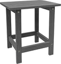 Outdoor Side Table, HDPS Single Adirondack Side Table Weather Resistant by Meluvici