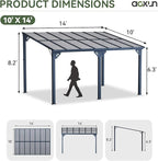 Aoxun 14'x 10' Premium Gazebo - Image 2