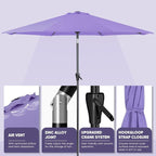 Tempera Patio Market Outdoor Table Umbrella - Image 4