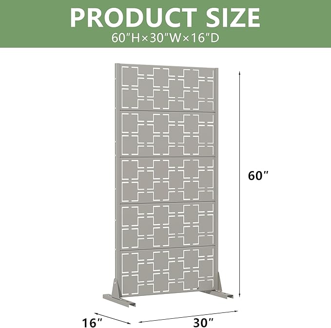 Casaphoria Metal Privacy Screen Outdoor - Image 4