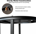 Plant Stand Indoor Outdoor, 13 Inch Tall Metal Plant Stands Riser, Heavy Duty - Image 3