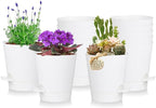 12 Pack 4 Inch Self Watering Plant Pots by zople