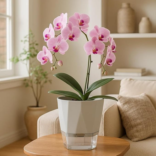 2 Pack Self Watering Pots for Plants, 8.4" Self Watering Planters Large African - Image 2