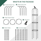 Garden Trellis for Climbing Plant Outdoor, 2 Pack - Image 7