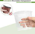5 Inch Clear Nursery Pots for Plants - Image 5