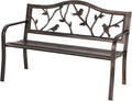 Sophia & William Outdoor Bench, Porch Bench, Garden Bench, Wrought Iron Bench by SophiaWilliam