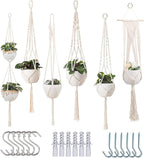 feedee Macrame Plant Hangers for Plants by Feedee
