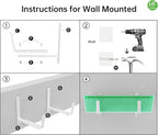 HFHOME Set of 4 Adjustable Window Planter Box Brackets, Planter Shelving - Image 7