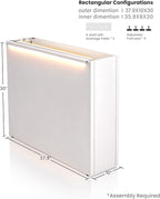 GSK White Metal Planter Box - Image 5