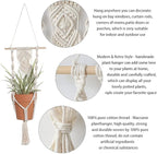 Artilady Boho Macrame Plant Hangers - Image 3