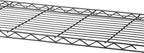 Xcity Storage Shelves, 1 Tier Heavy Duty Metal Shelving Unit, 350 LBS Capacity - Image 4