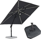 PURPLE LEAF 10 Feet Patio Umbrella by PURPLELEAF