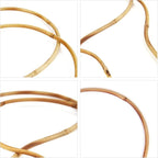 Plant Trellis Indoor 16in, Loop-Shaped Bamboo Trellis - Image 7