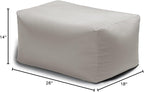 Jaxx Leon Outdoor Bean Bag Ottoman - Image 3