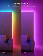 Govee 100ft RGBIC LED Strip Lights, Smart LED Lights - Image 3