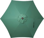 Blissun 7.5 ft Patio Umbrella, Yard Umbrella, Outdoor Market Umbrella - Image 5