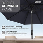 Tempera Patio Market Outdoor Table Umbrella - Image 5
