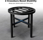 Plant Stand Indoor Outdoor, 13 Inch Tall Metal Plant Stands Riser, Heavy Duty - Image 4