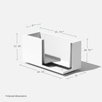 Veradek Block Series Long Box Planter - Image 3
