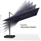 PURPLE LEAF 10'×13' Patio Umbrella - Image 4