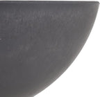 PSW Pot Collection M25DC 10-inch Plastic/Stone/Wood Composite Low Bowl Planter - Image 3